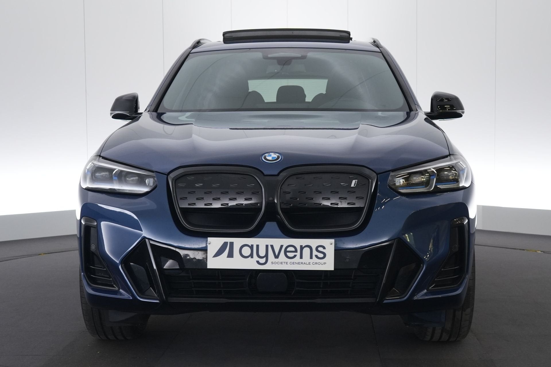 (2BVN955) BMW IX3, Auto's, Automaat, Achterwielaandrijving, Gebruikt, Blauw
