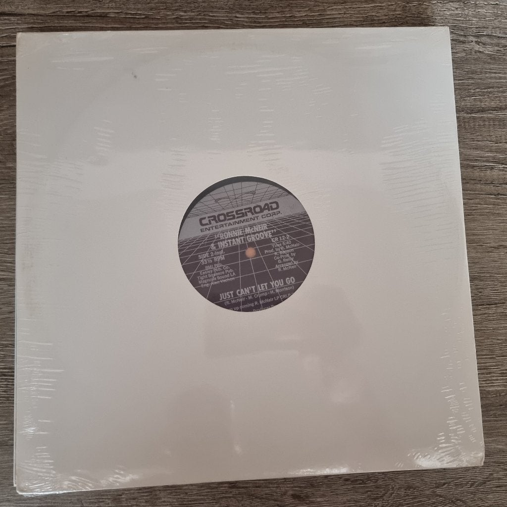 12" Ronnie McNeir & Instant Groove – Just Can't Let You Go, Enlèvement ou Envoi, Utilisé, 12 pouces, R&B et Soul