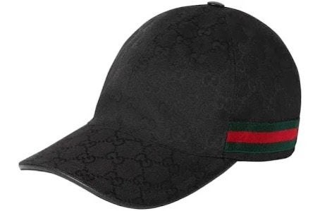 Zwarte gucci pet nieuw, Enlèvement, Neuf, One size fits all, Casquette