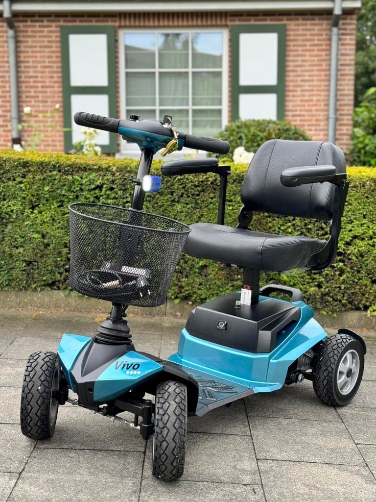 Scooter électrique Pliable L&M ViVo Scootmobiel voiturette, Enlèvement ou Envoi, Pliant, Comme neuf, Fauteuil roulant électrique