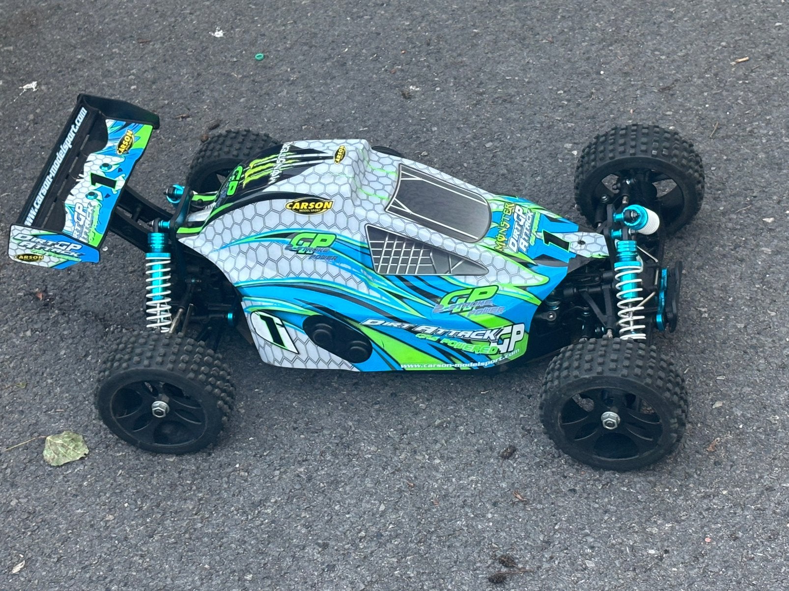 Carson dirt attack . 1/5  modelbouw  30cc, Hobby & Loisirs créatifs, Enlèvement, Utilisé