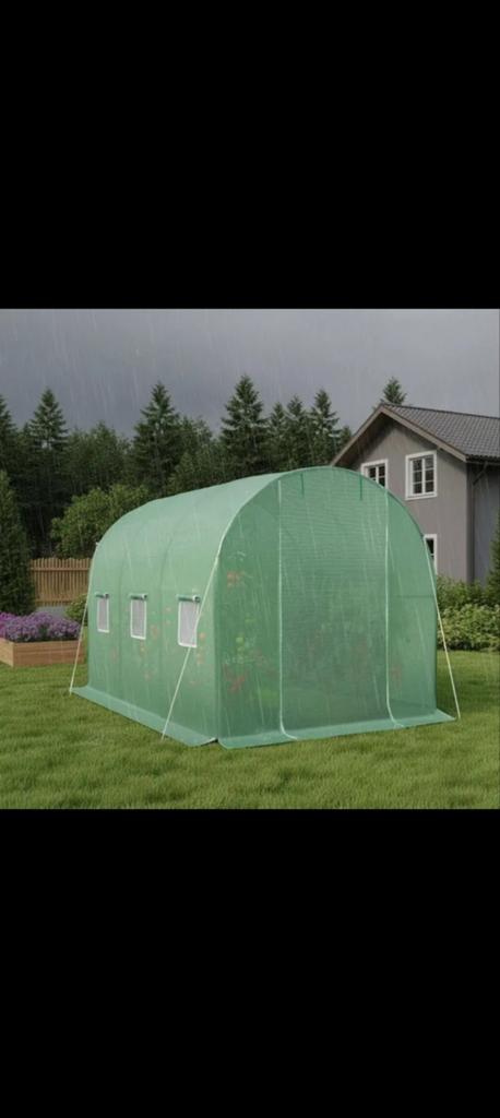 Folie tuinkas 3,5m x 2m x 2m, Tuin en Terras, Ophalen, Folie