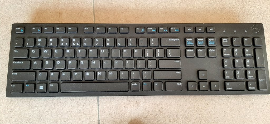 Keyboard en mouse wireless, Ophalen