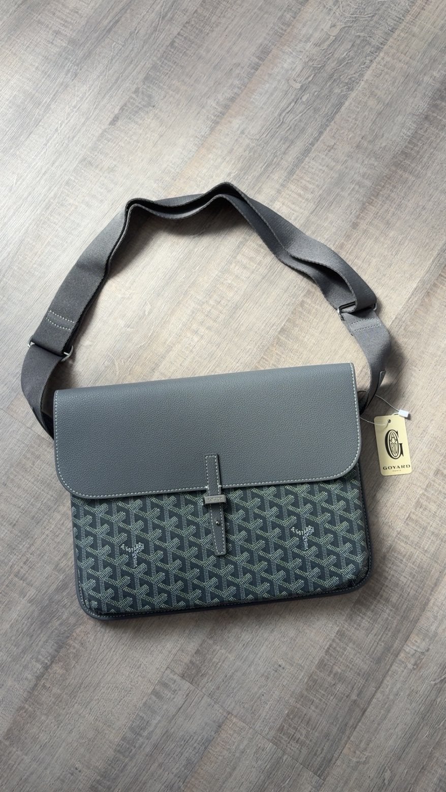Sacoche goyard gris, Ophalen of Verzenden, Nieuw, Grijs, Overige merken