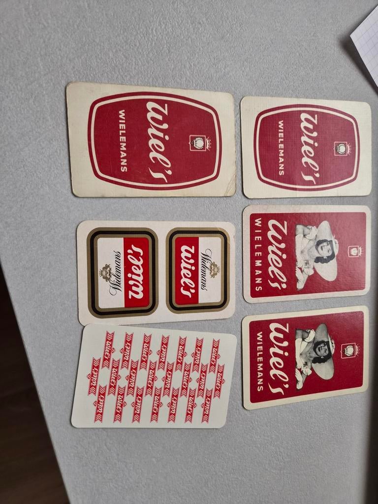 6 speelkaarten jokers wielemans, Enlèvement ou Envoi, Carte(s) à jouer