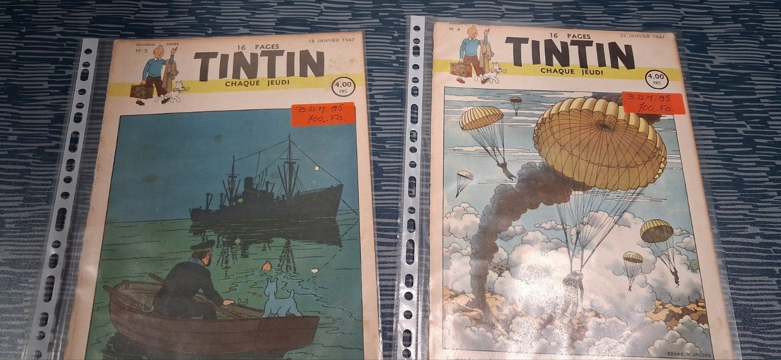 herge tintin hebdo 47
