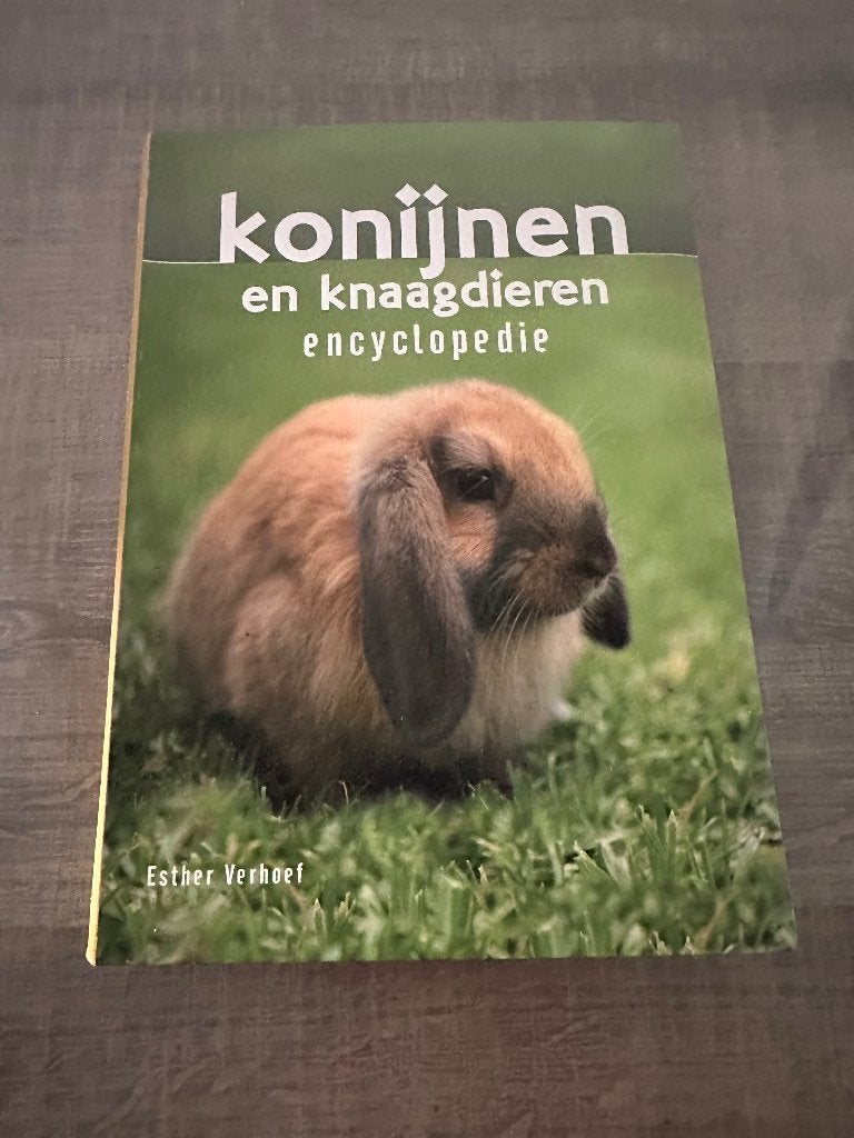 Konijnen en knaagdieren encyclopedie, Livres, Animaux & Animaux domestiques, Enlèvement, Comme neuf, Lapins ou Rongeurs
