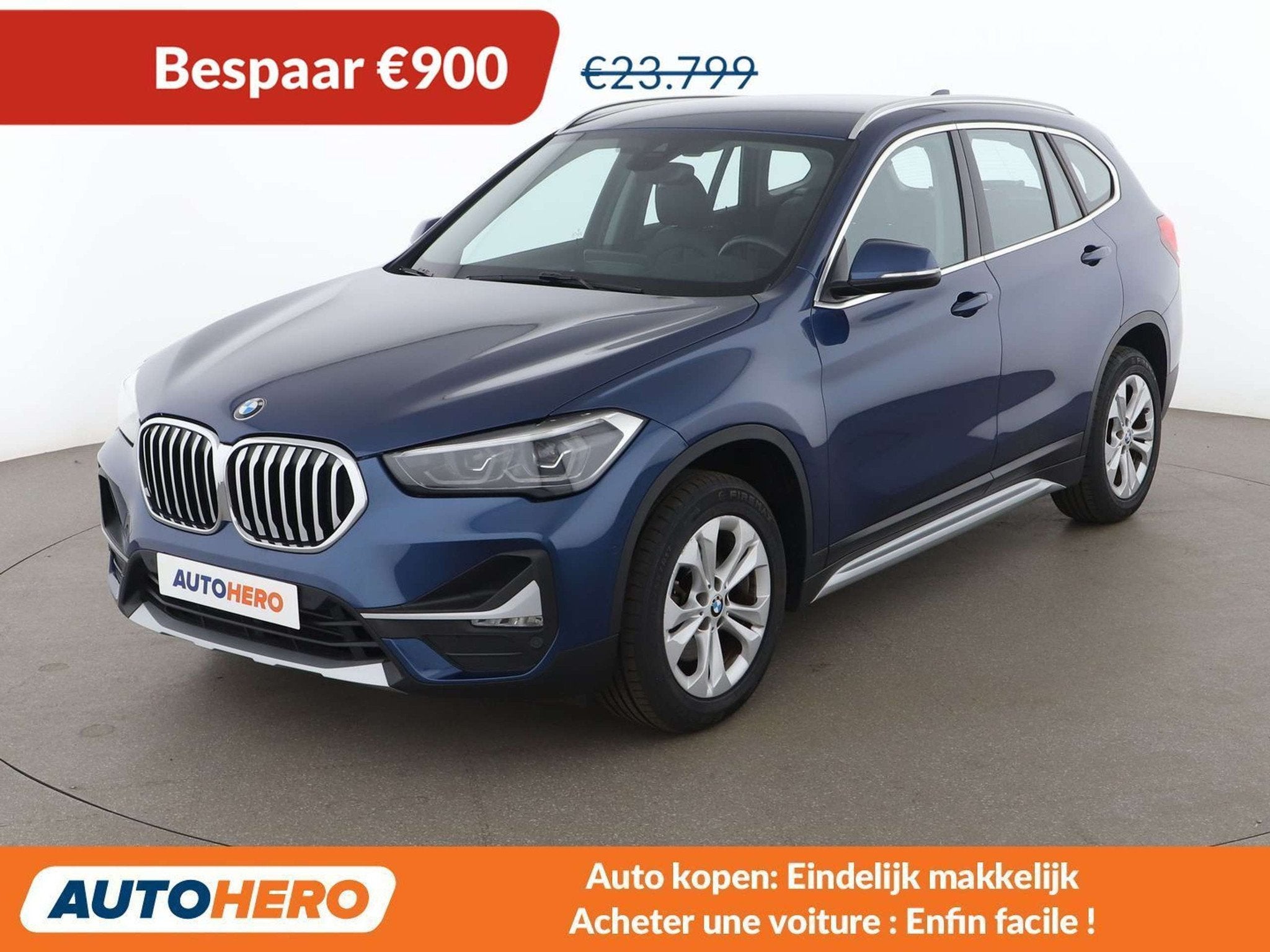 BMW X1 sDrive 18i xLine (bj 2021, automaat), Auto's, Gebruikt, 5 zetels, 5 deurs, Skiluik