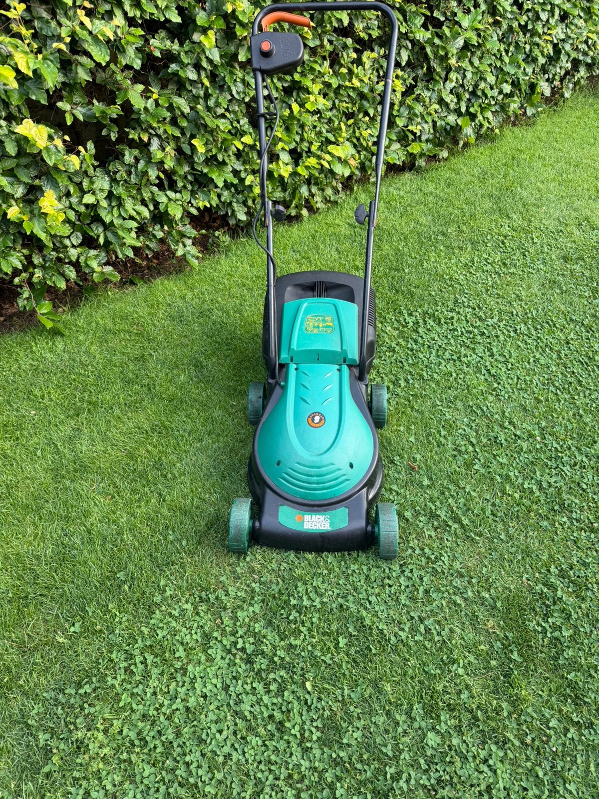 Black & Decker GR348 elektrische grasmaaier, Ophalen, Cirkelmaaier, Gebruikt, Elektrische grasmaaier