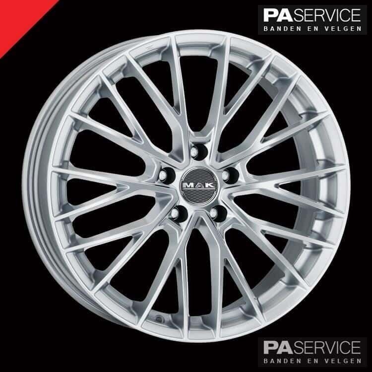 Nieuw 22 inch Zilver Mercedes GLE Coupe set inc Conti MO, -, -, Banden en Velgen, Nieuw