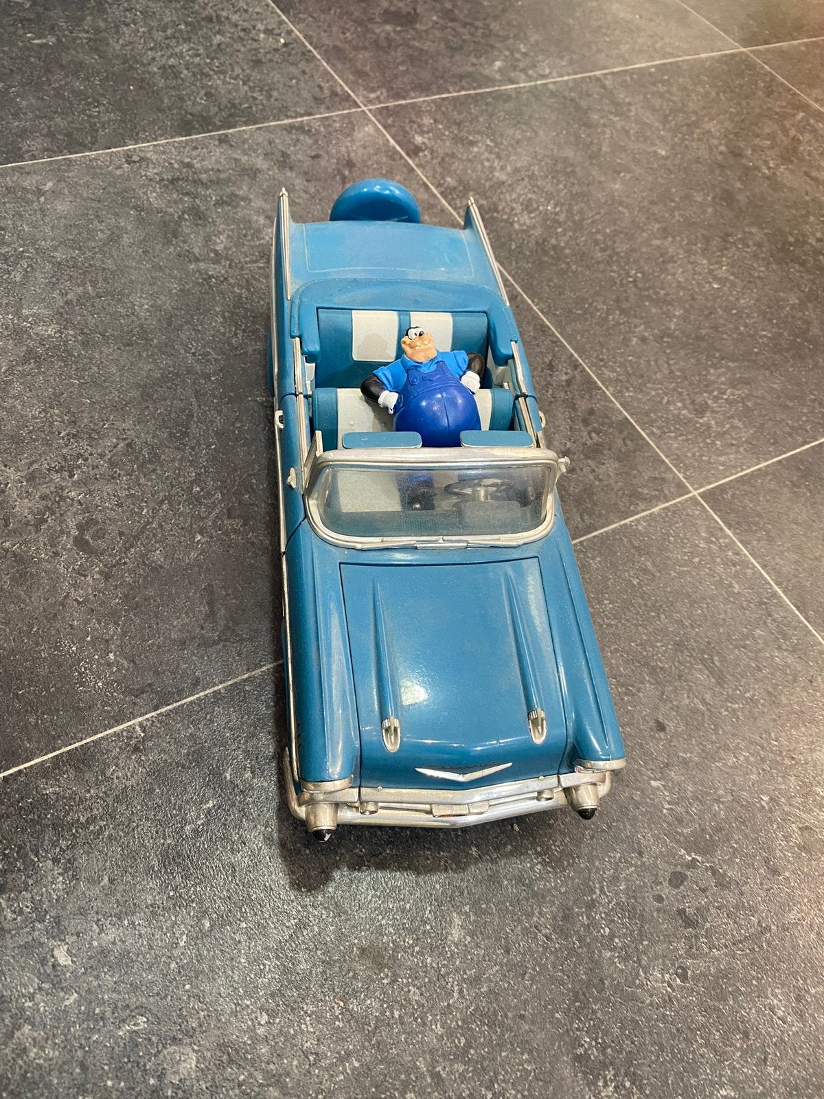 Chevrolet Bel Air Convertible (1957) bleue, Enlèvement, Utilisé