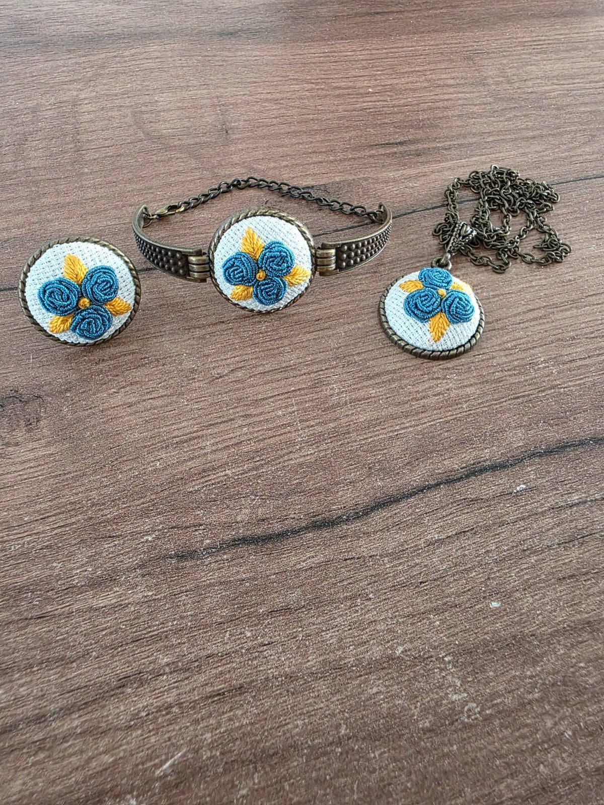 handgemaakte sieraden set, Ophalen of Verzenden, Nieuw