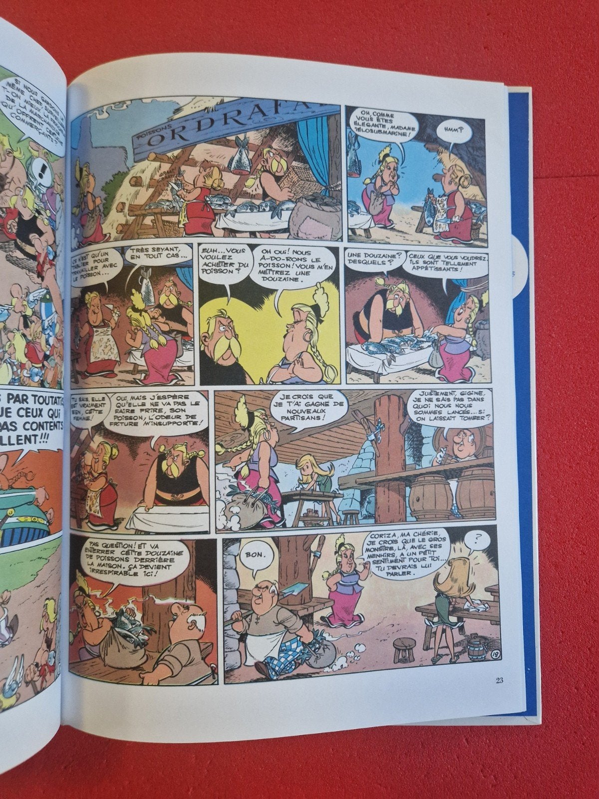 bd asterix 21, Enlèvement ou Envoi