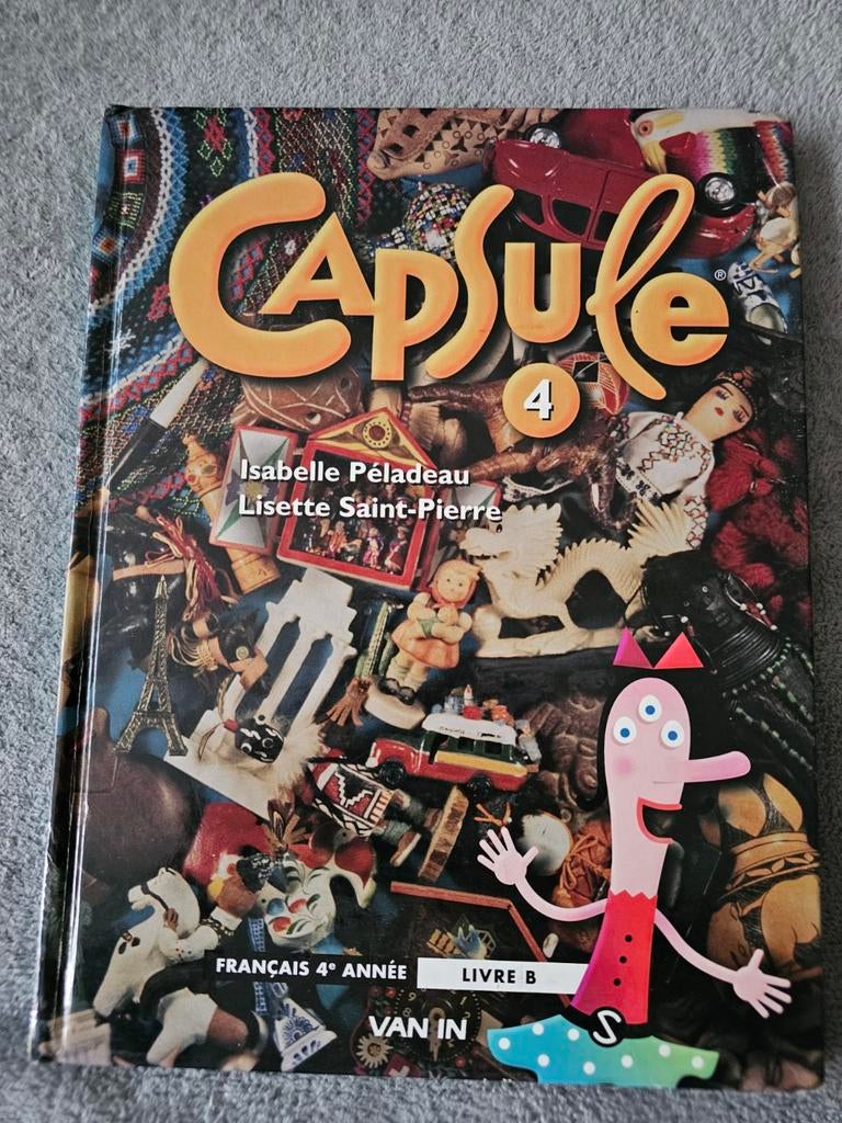 Capsule 4, Livres, Enlèvement