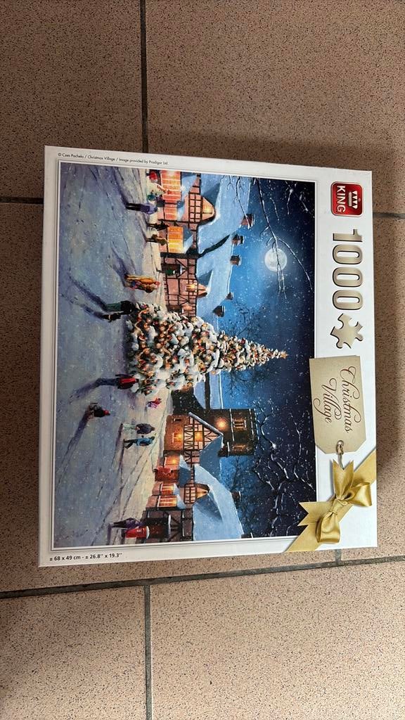 Puzzel kerst, Ophalen, Gebruikt