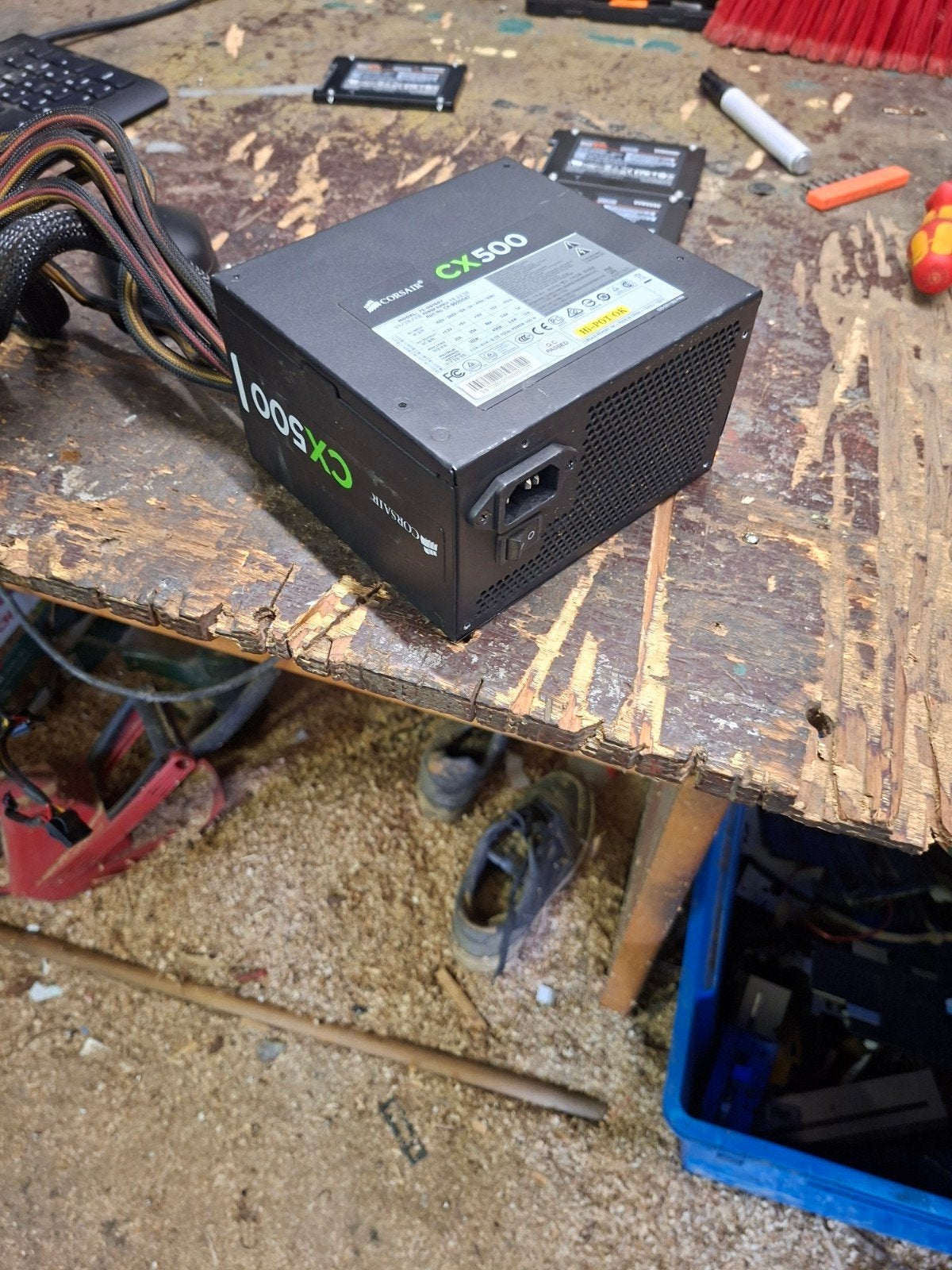 Alimentation Corsair CX500 – 500W (80 PLUS Bronze), Informatique & Logiciels, Enlèvement ou Envoi, Utilisé