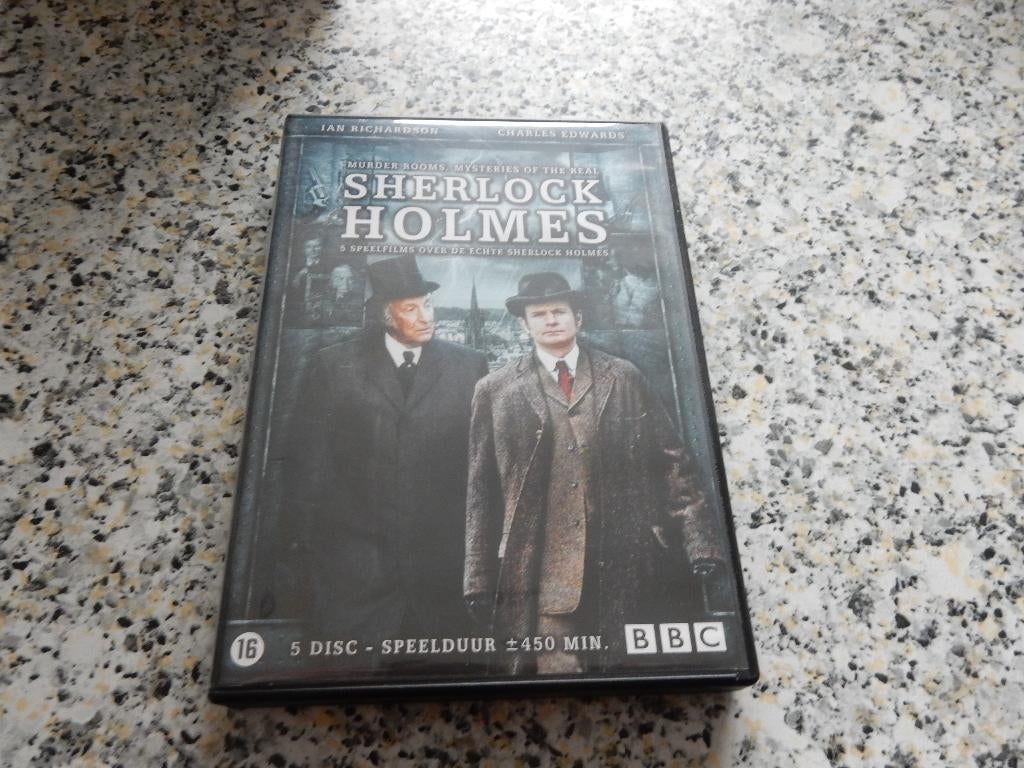nr.2479 - Dvd box the real sherlock holmes - crime, Vanaf 16 jaar, Ophalen of Verzenden, Thriller, Boxset