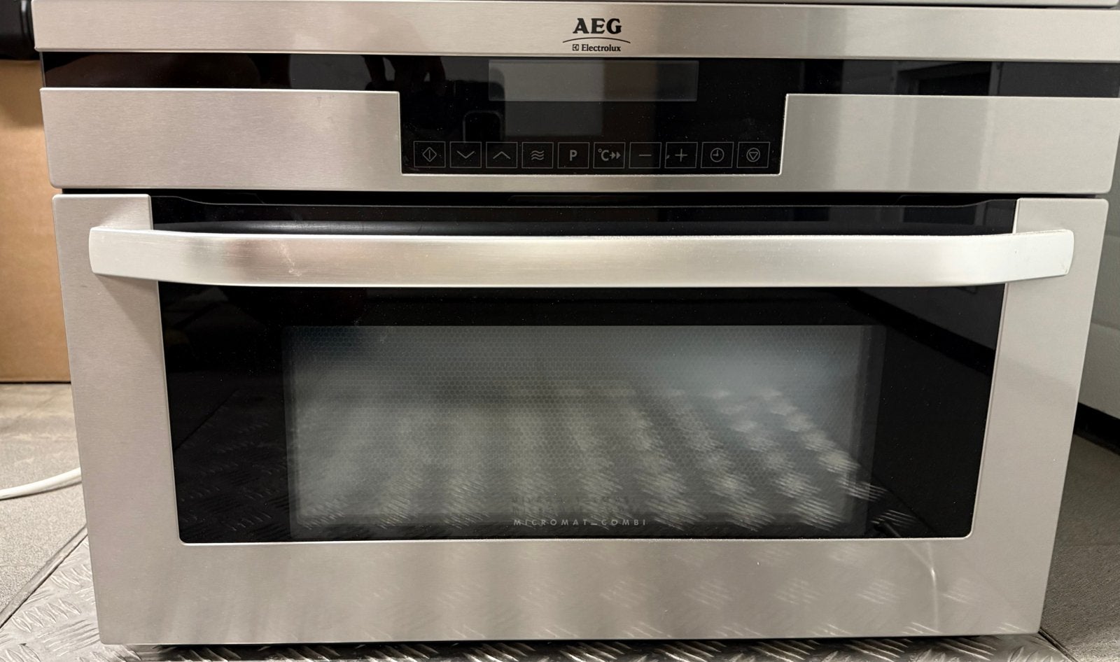 AEG Electrolux Micromat-Combi Inbouw Combi-Microgolf, Elektronische apparatuur, Ophalen, 45 tot 50 cm, Gebruikt, AEG