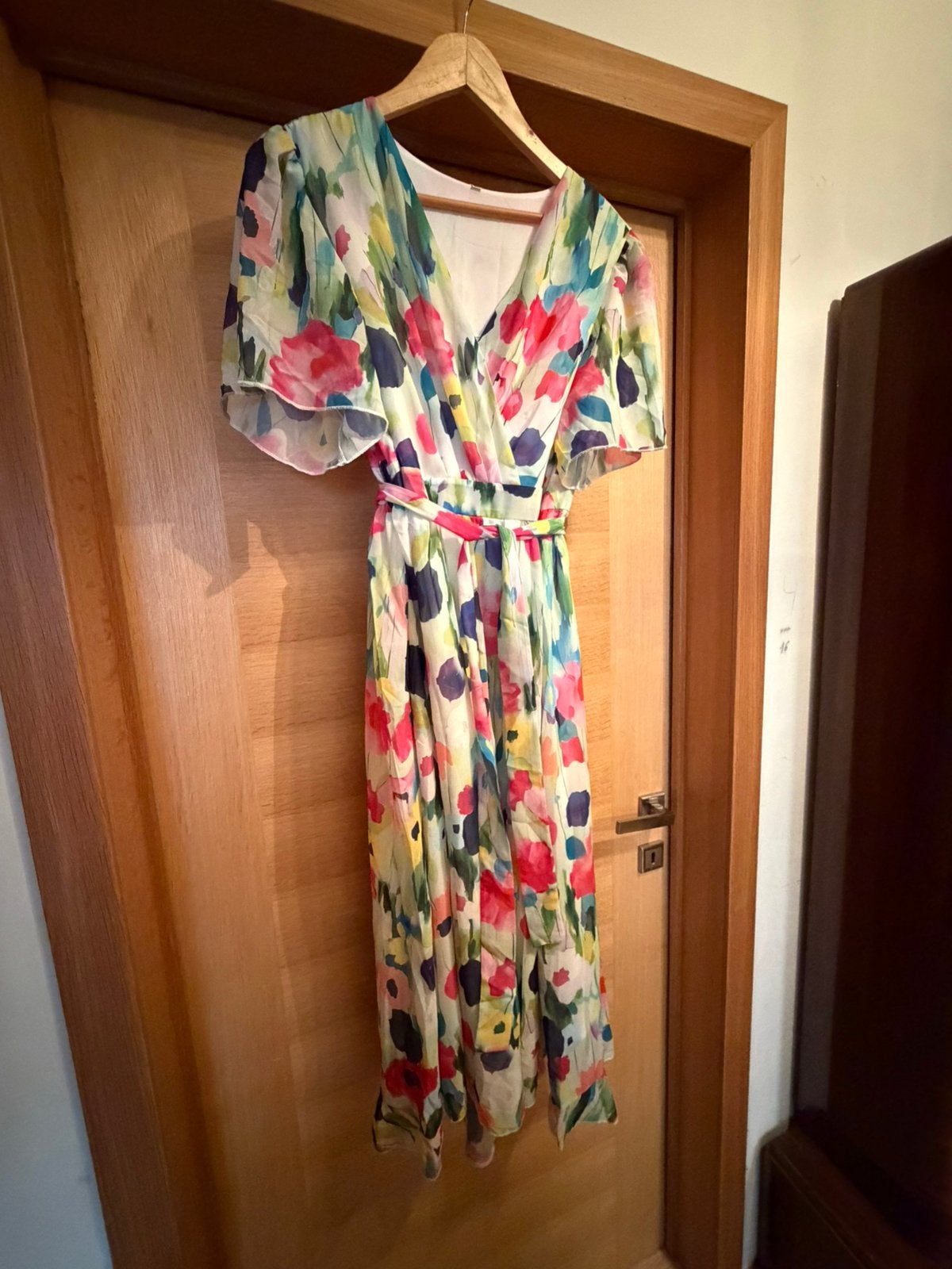 Prachtig kleedje, Vêtements | Femmes, Robes, Enlèvement, Taille 42/44 (L), Neuf, Multicolore
