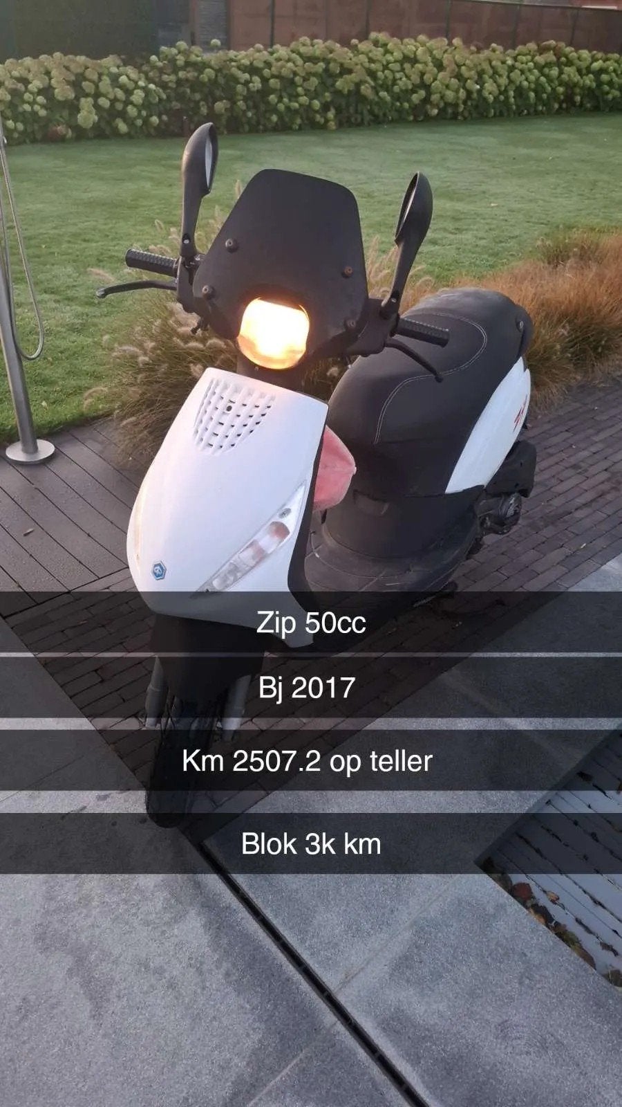 Zip 50cc 4t A klasse, Vélos & Vélomoteurs, Vélomoteurs & Scooters bridés, Utilisé, Piaggio, Essence, Enlèvement
