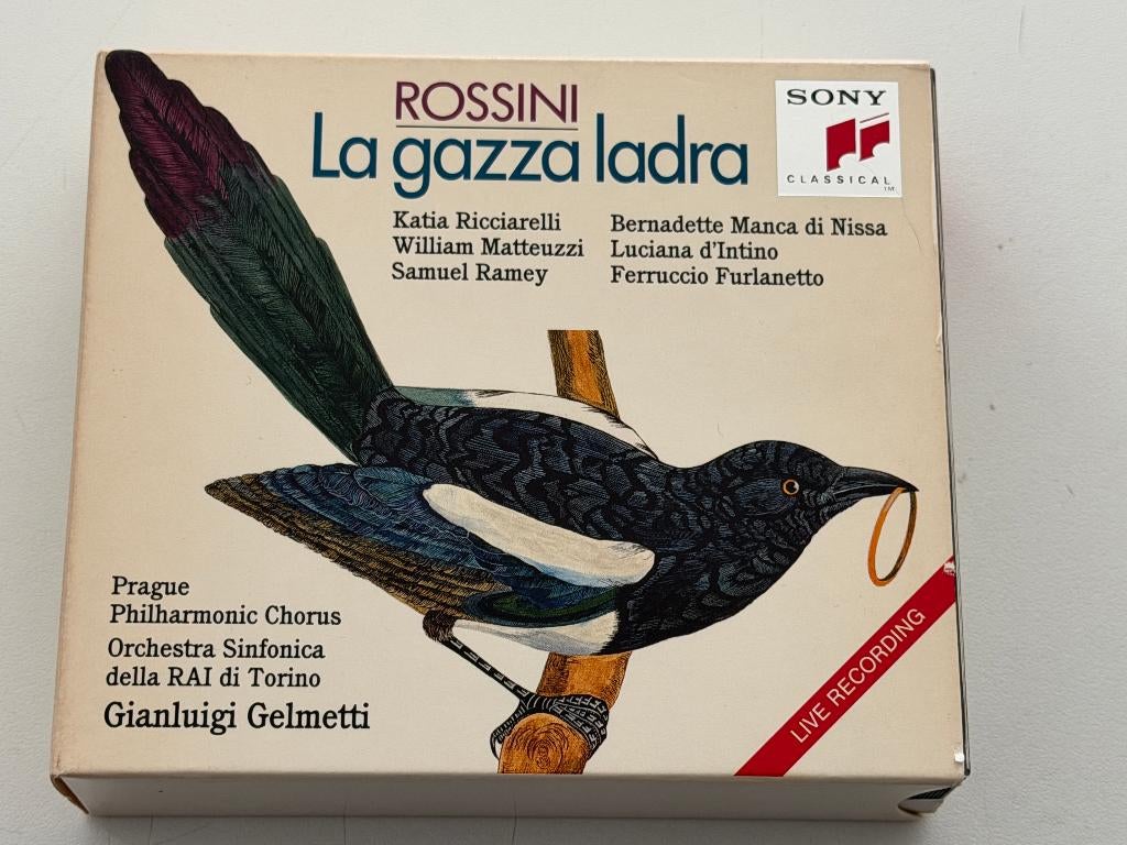 Rossini – La Gazza Ladra, Ophalen of Verzenden, Gebruikt, Boxset