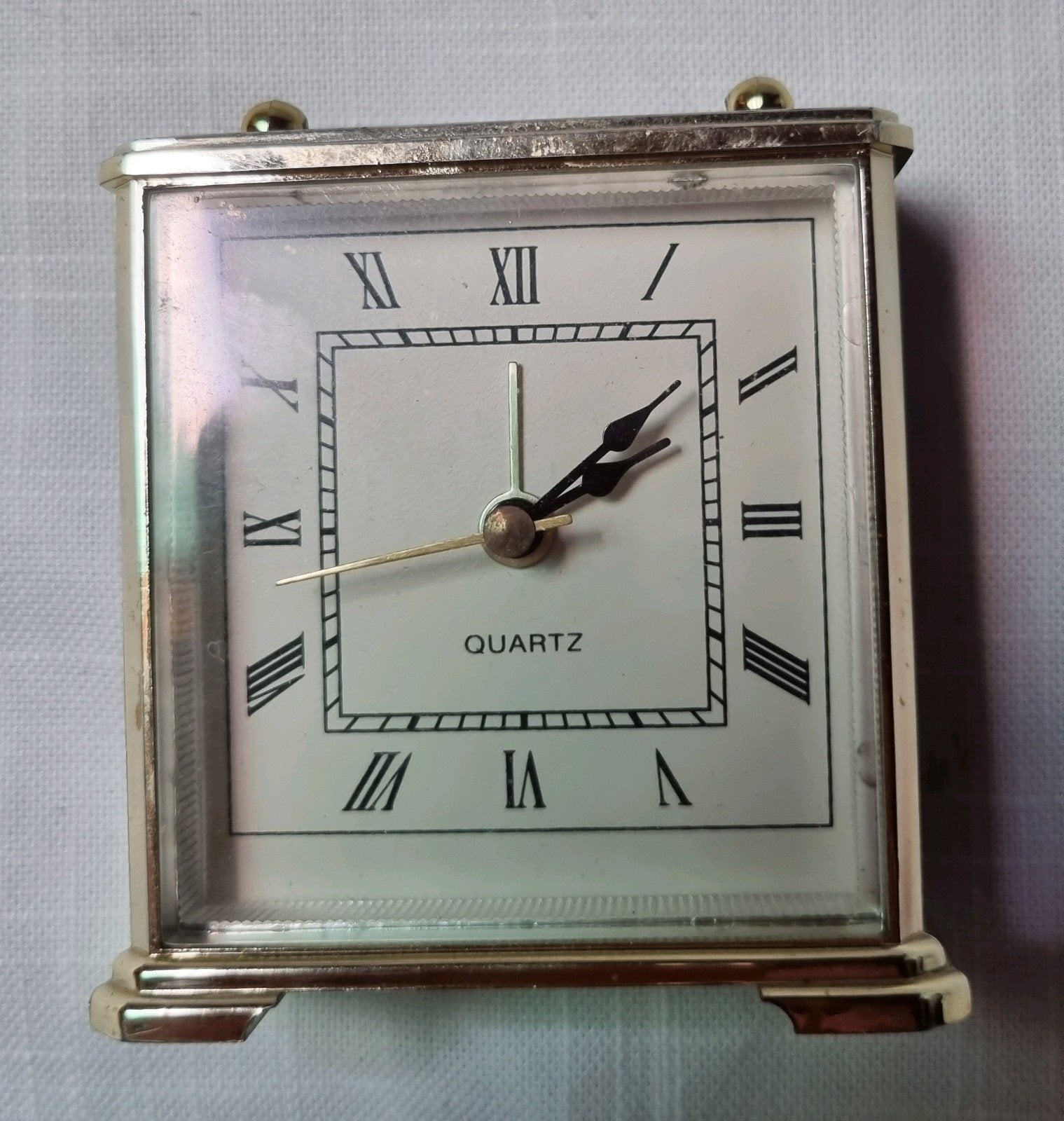 Vintage tafelklok, Antiek en Kunst, Antiek | Klokken, Ophalen