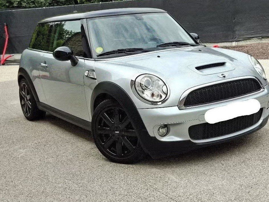 Mini Cooper S 163 Pk Full option, Autos, Cuir, Argent ou Gris, 149 g/km, Boîte manuelle