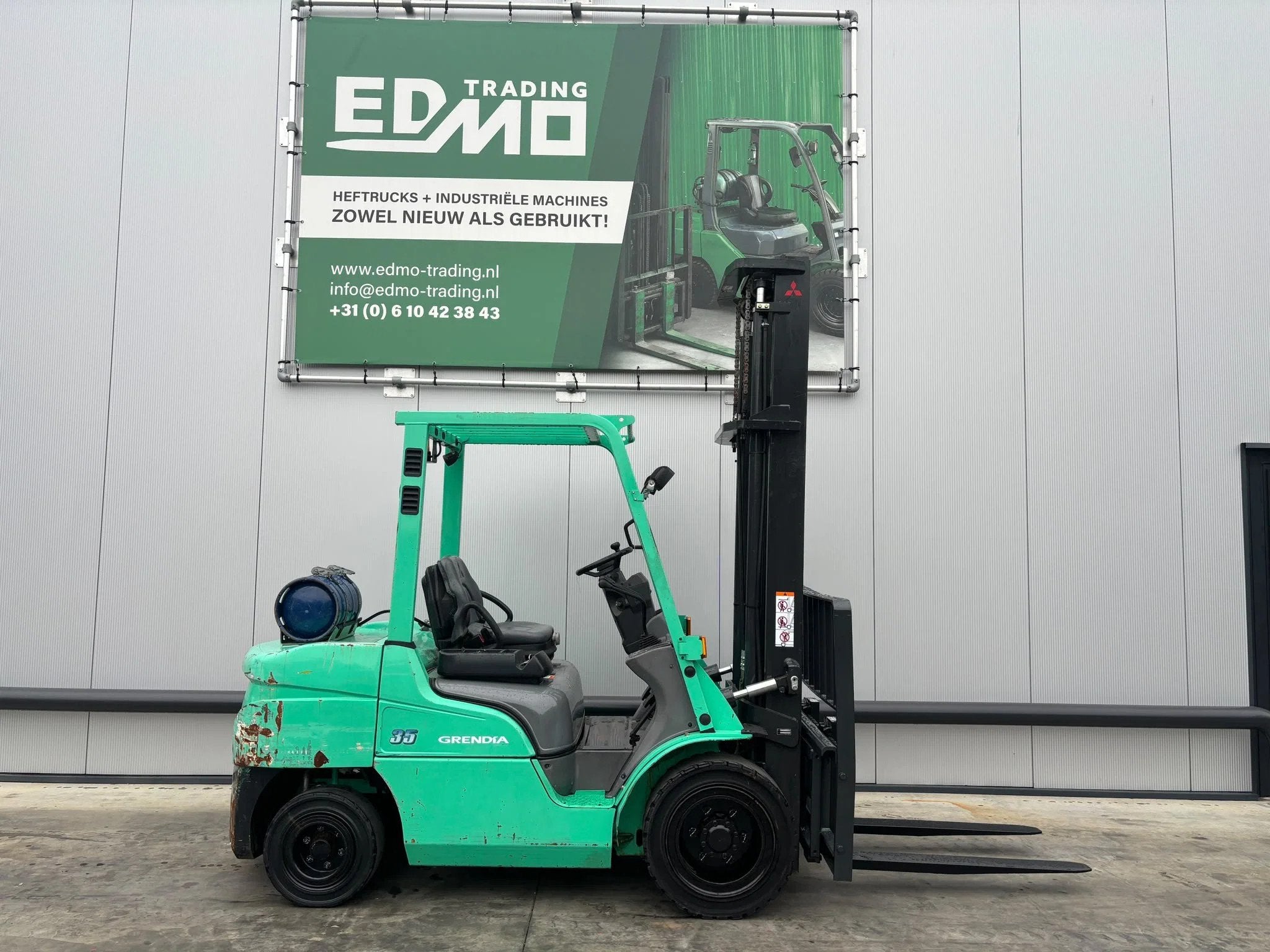 Mitsubishi FG35NT Heftruck (bj 2018), 3000 tot 4000 kg, LPG, Heftruck, Mitsubishi