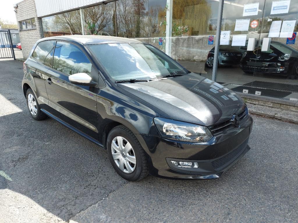 VW POLO 1,2 i- 3 P - 2012 - 70 CV- BLACK EDITION, Auto's, Euro 5, Sound system, Zwart, https://public.car-pass.be/vhr/a1a41053-2c26-4fc1-8d1e-9c827b49a25f