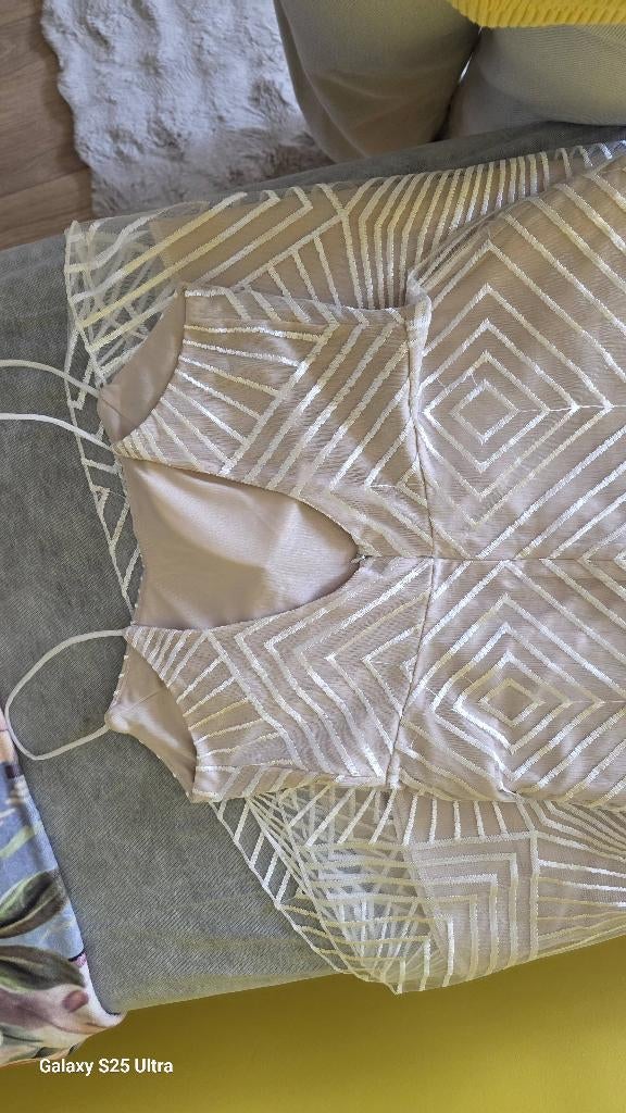 Jurk, ANDERE, Beige, Nieuw, Ophalen of Verzenden