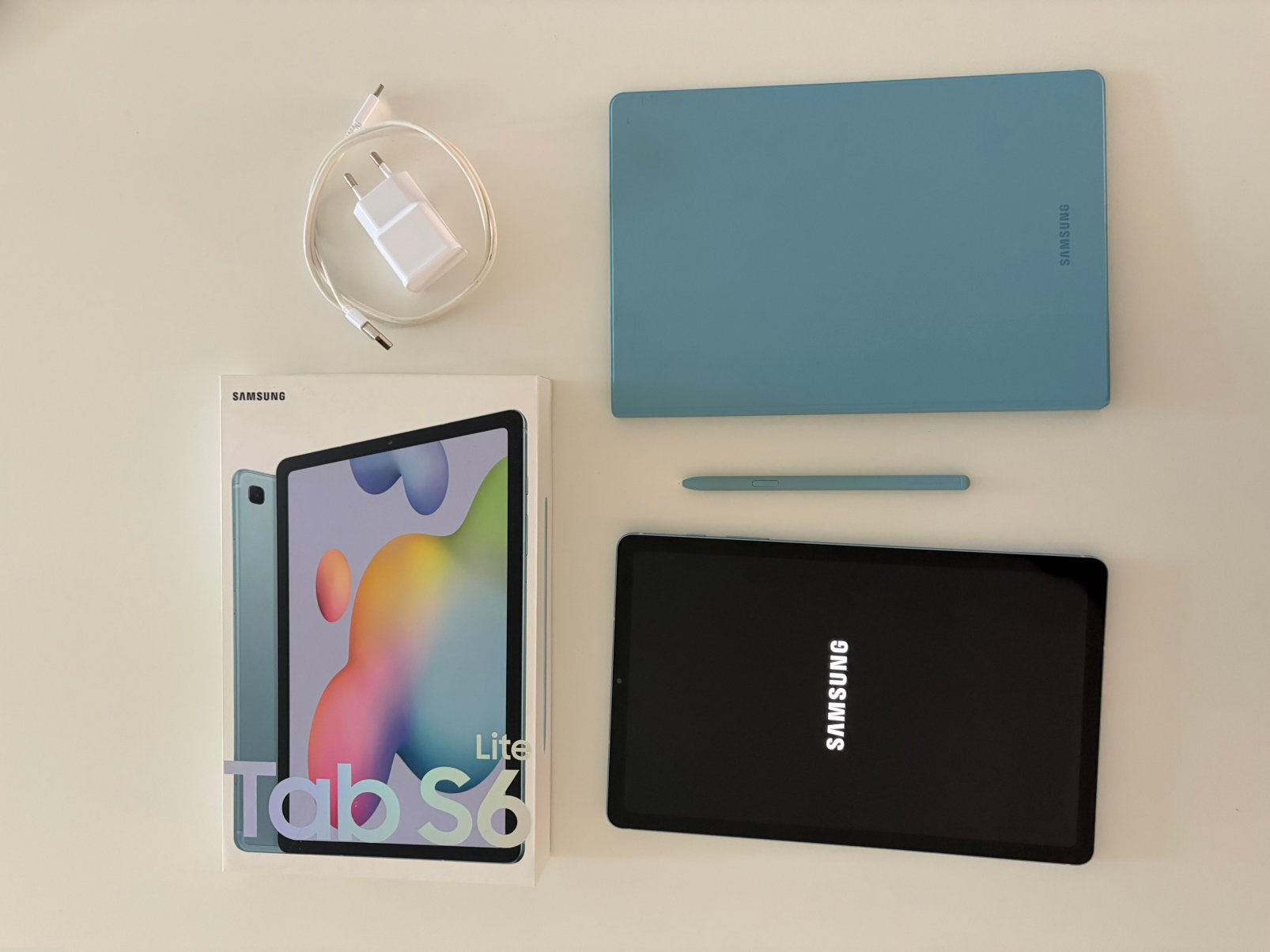 Samsung Galaxy Tab S6 Lite - 64GB - Angora Blue, Computers en Software, Android Tablets, Ophalen, Tab S6 Lite, Zo goed als nieuw