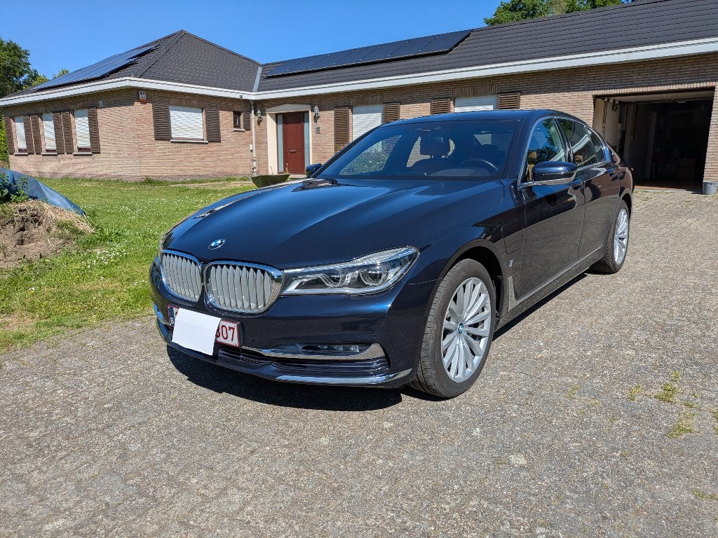 BMW 740E, Auto's, Automaat, Achterwielaandrijving, Euro 6, 4 cilinders