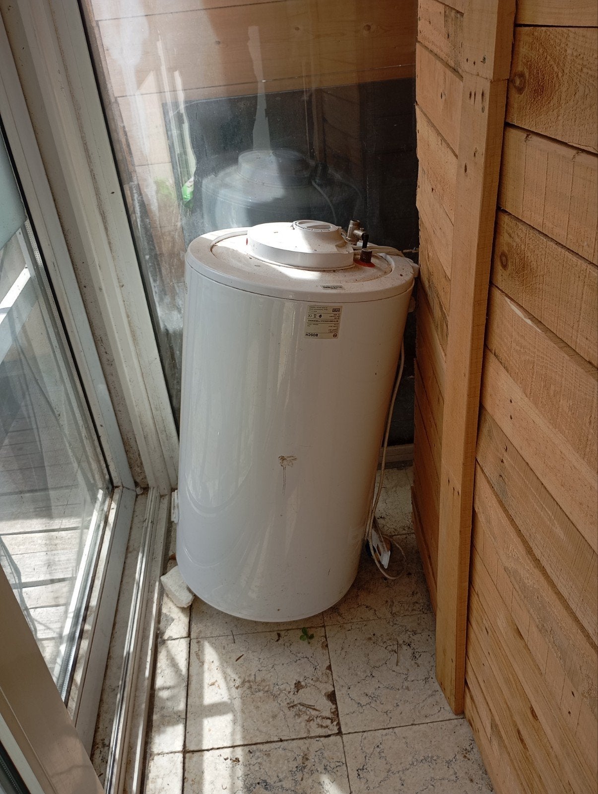 Boiler 80 liter, Ophalen