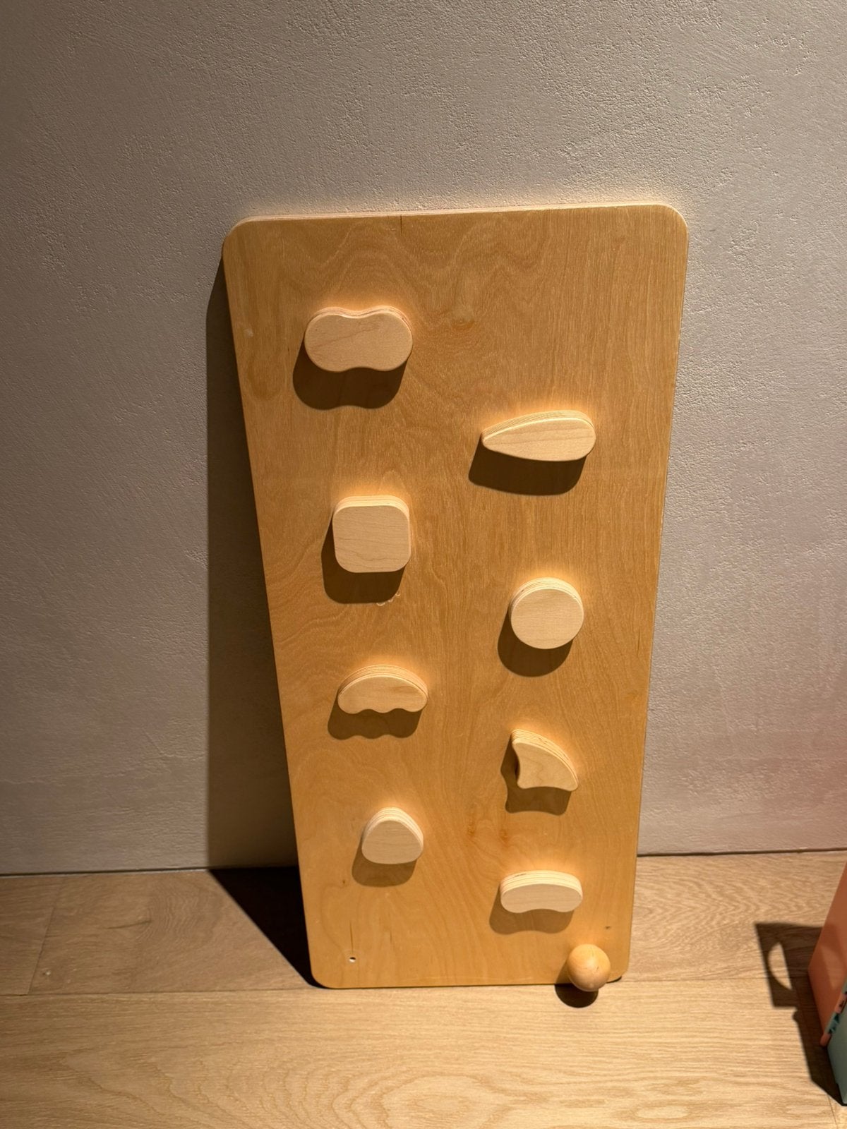Houten klimrek voor aan groter klimrek, Ophalen, Zo goed als nieuw