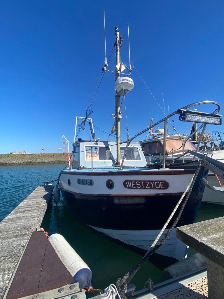 Garnalen vissersboot, 30 à 50 ch, Diesel, Enlèvement, Moteur hors-bord