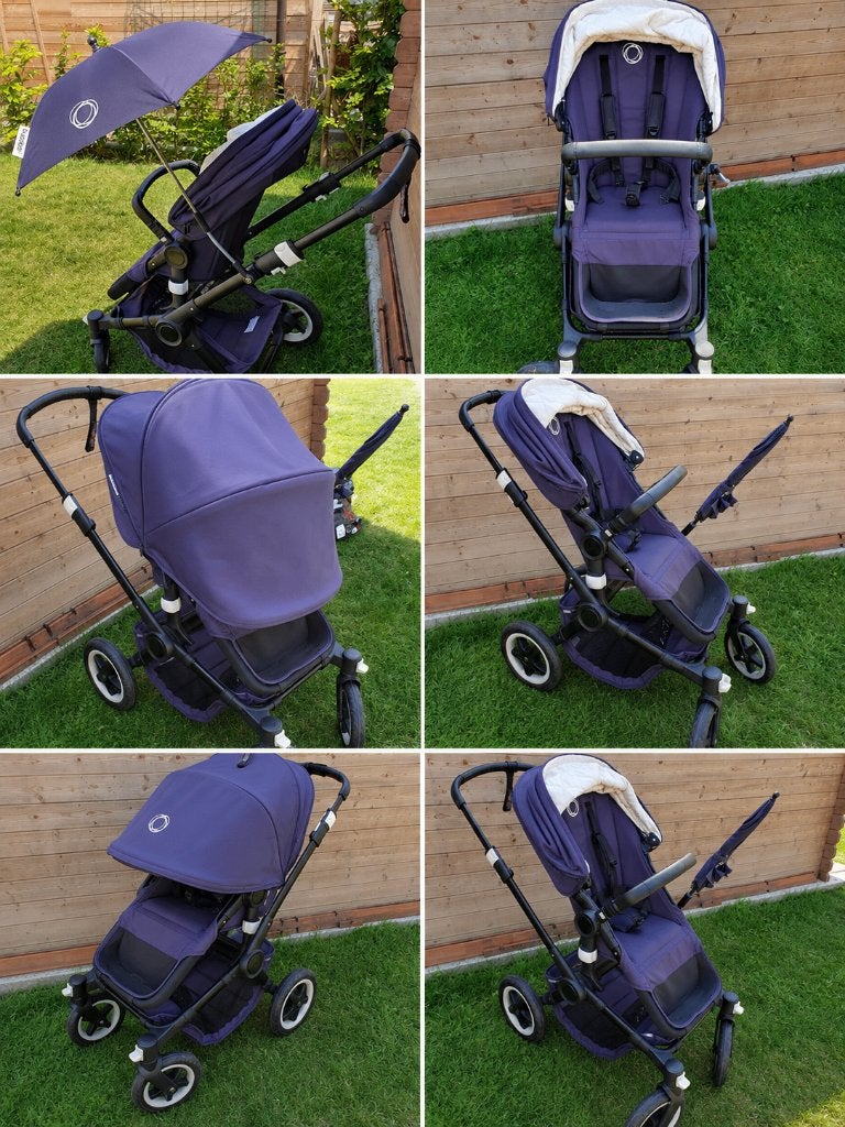 Bugaboo Buffalo Navy Blue, Ophalen, Gebruikt, Luchtbanden, Bugaboo