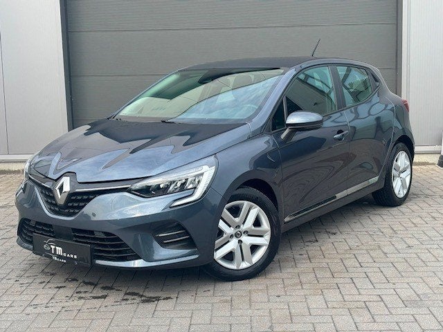 Renault Clio benzine automaat 29.000km, Autos, Renault, Argent ou Gris, Achat, Entreprise, Carnet d'entretien