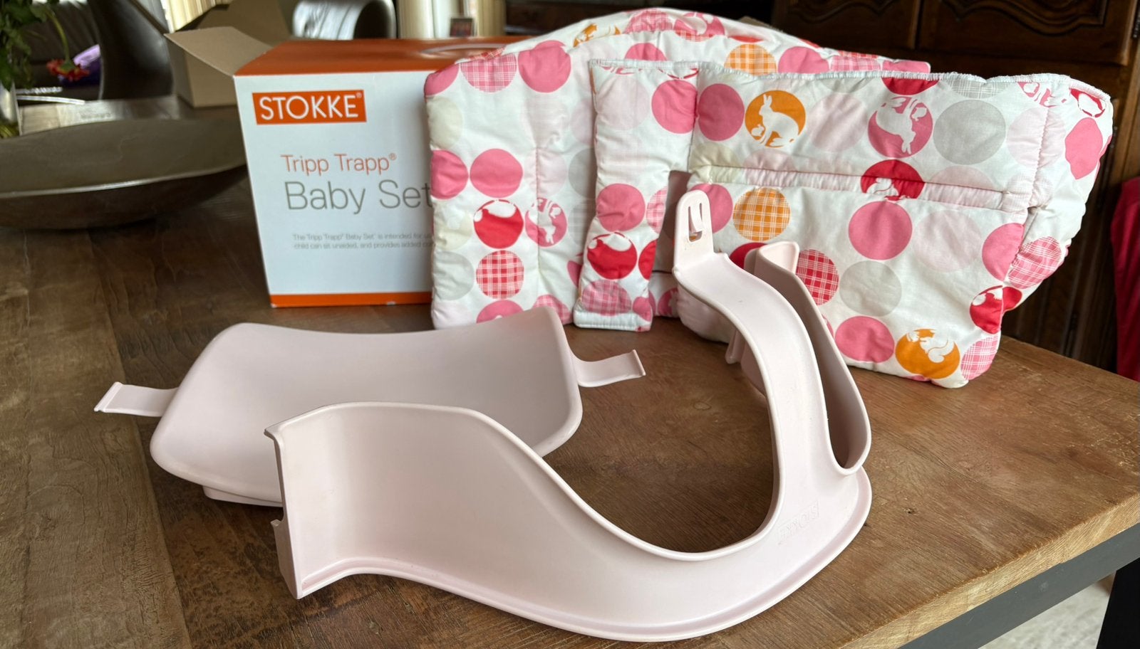 Tripp trapp baby set, Kinderen en Baby's, Kinderstoelen, Ophalen, Gebruikt