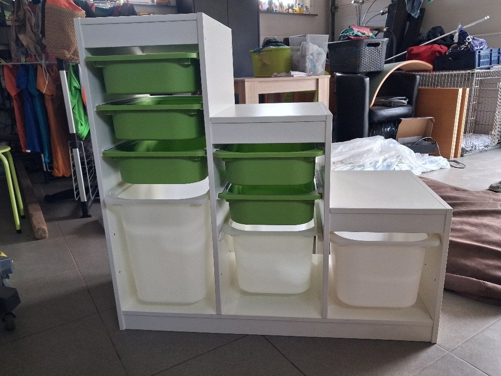 Trofast ikea incl bakjes, Ophalen, Zo goed als nieuw, Kast