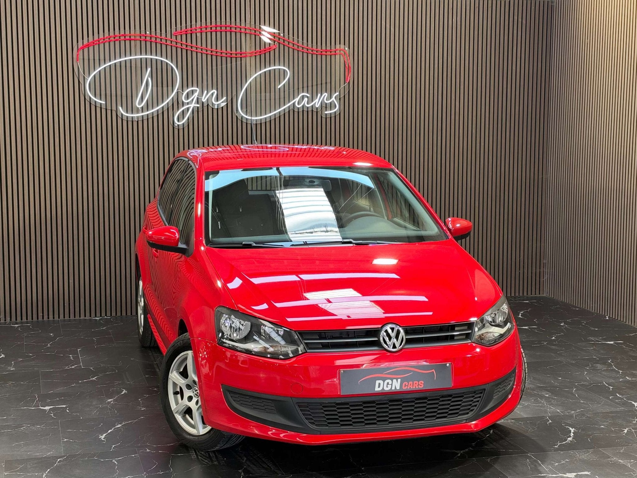 Volkswagen Polo Polo 1.2i Highline (bj 2009), Auto's, Euro 5, Stof, Gebruikt, Zwart