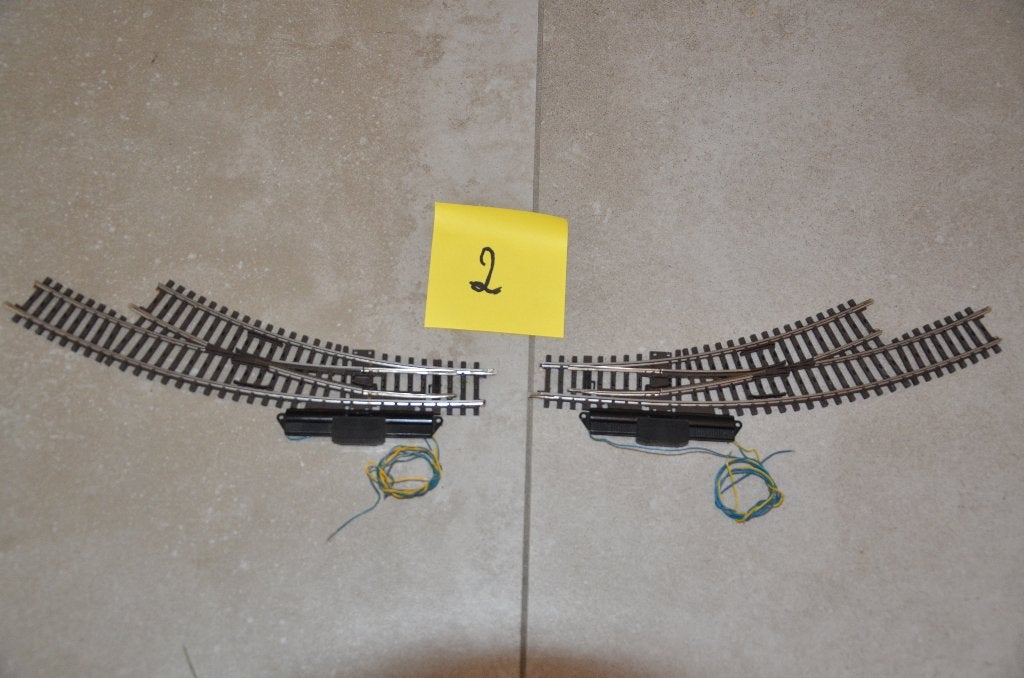 marklin track K-2269 2 schakelaars (elektrisch opgerold), Ophalen of Verzenden, Gebruikt, Märklin