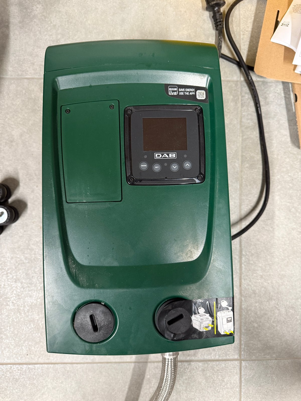 DAB e.sybox Mini³ drukverhogingspomp – in zeer goede staat, Jardin & Terrasse, Pompes à eau, Comme neuf, Électrique, Pompe supplémentaire