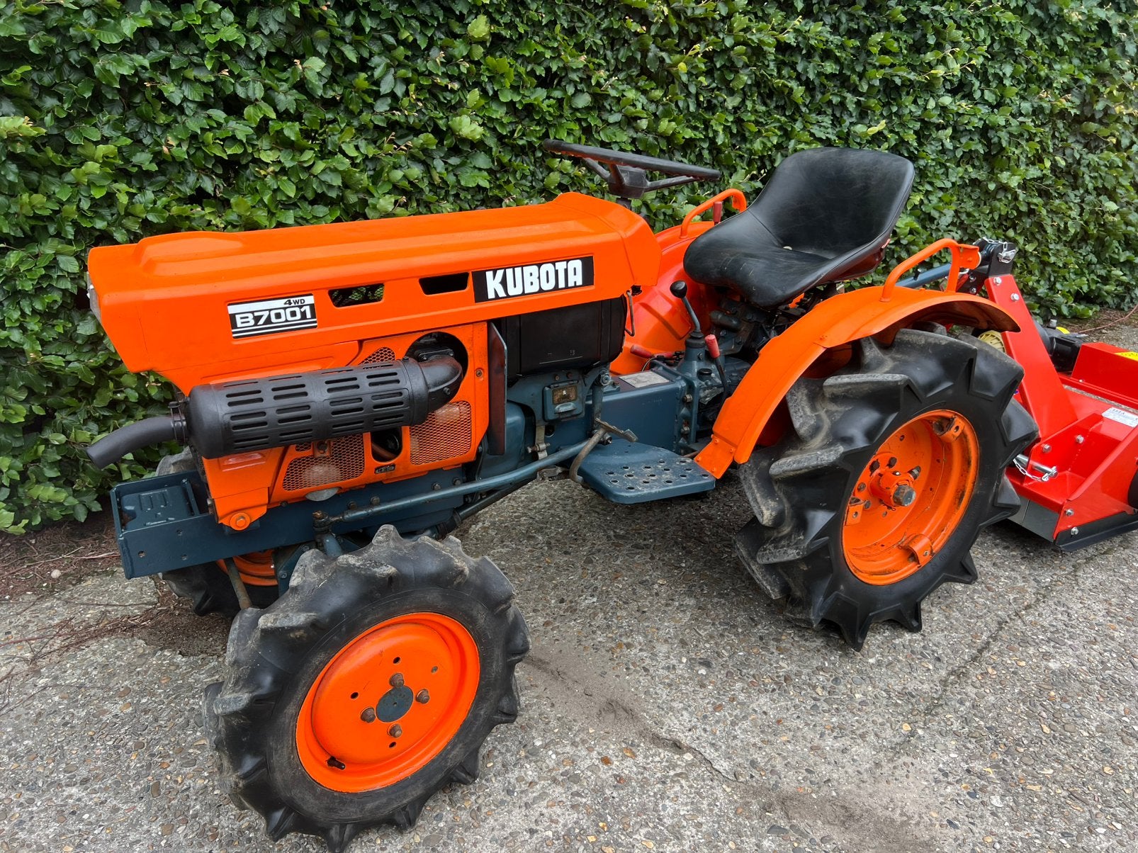 Kubota B7001| minitractor | Klepelmaaier| 17PK|4x4| Geen BTW, Ophalen