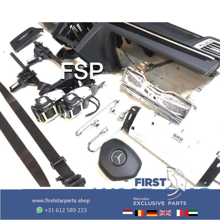 W207 E Klasse Coupé Cabrio Facelift AMG dashboard airbag set, Utilisé, -, -, Enlèvement ou Envoi