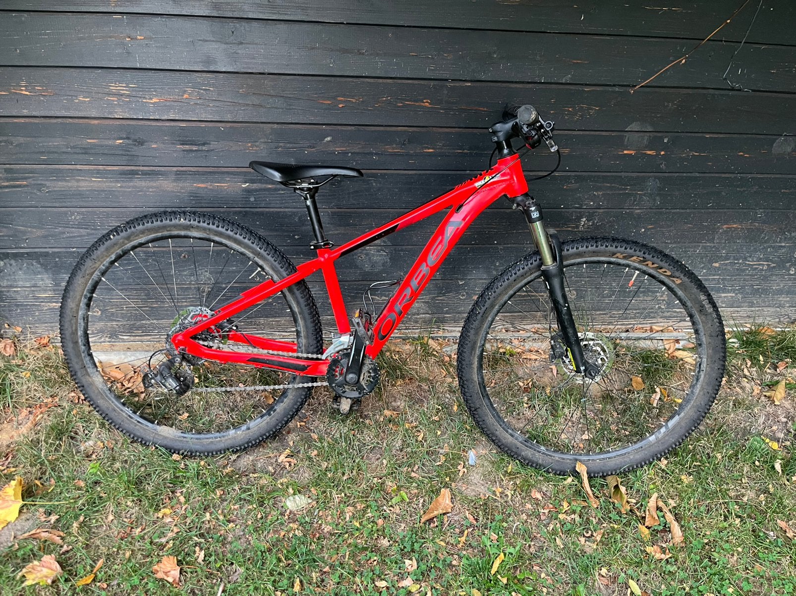 VTT Orbea MX 29 – Rouge/Noir – Shimano – Très bon état, Enlèvement, Comme neuf