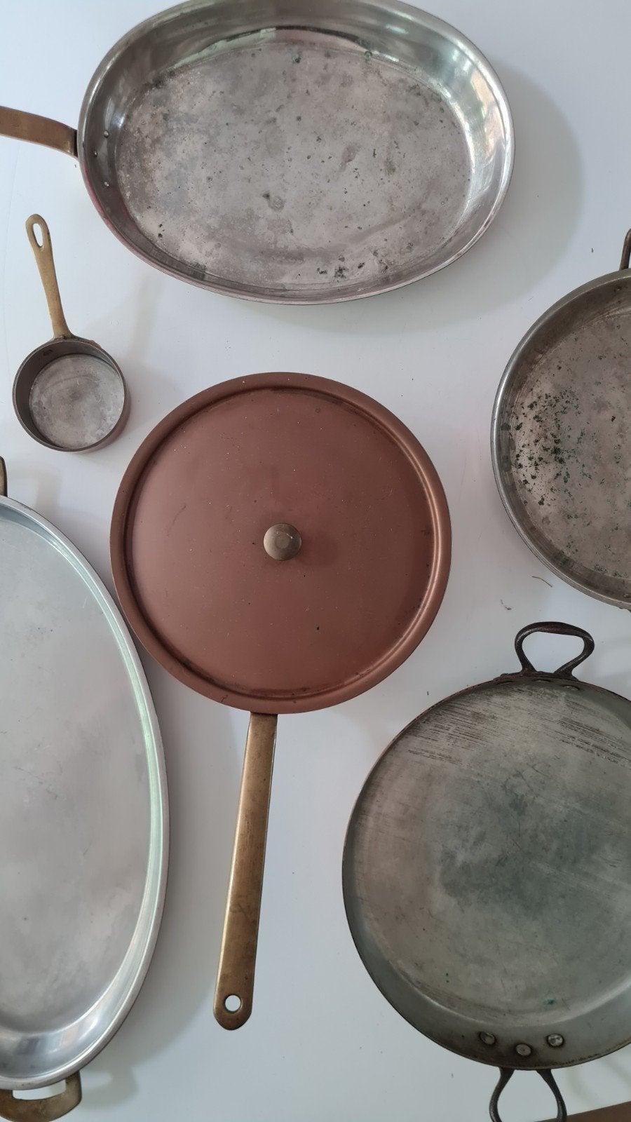 Koperen potten en pannen, Ophalen of Verzenden