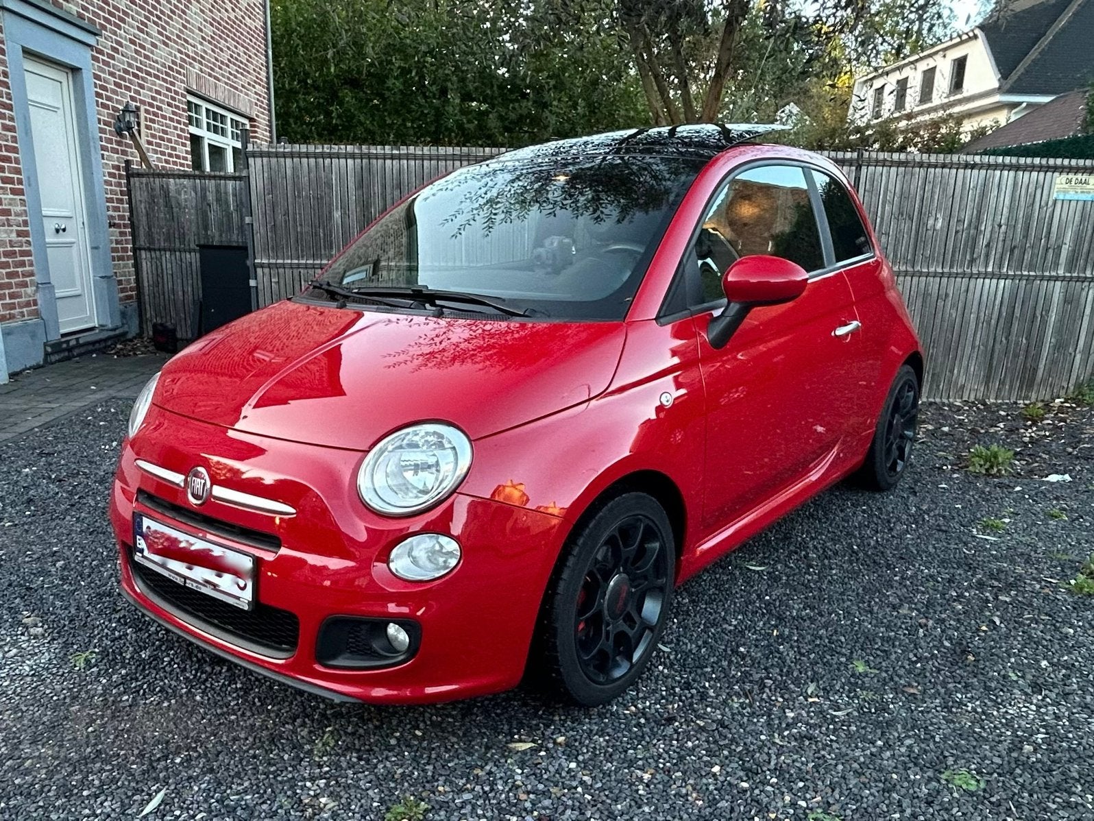 Fiat 500s 0.9 T TwinAir Sport, Auto's, Voorwielaandrijving, 875 cc, Leder en Stof, 62 kW