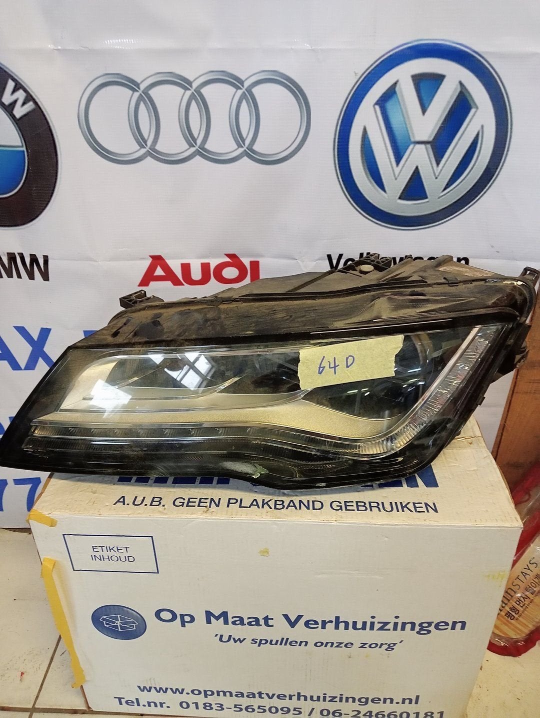 Audi A7 LED koplamp 4g8941033 4g8941033B 4g8941033C, Auto-onderdelen, Gebruikt, -, -, -