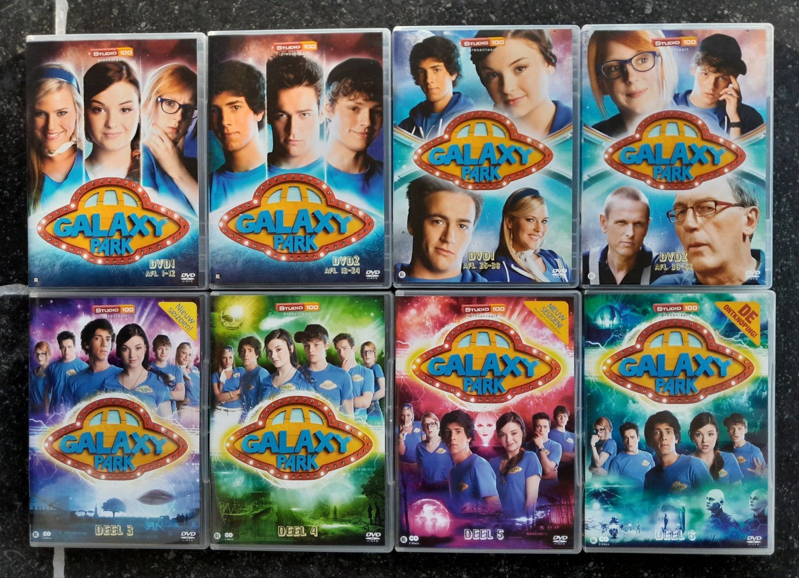 Galaxy park , volledige reeks, Avontuur, Alle leeftijden, Tv-serie, Zo goed als nieuw