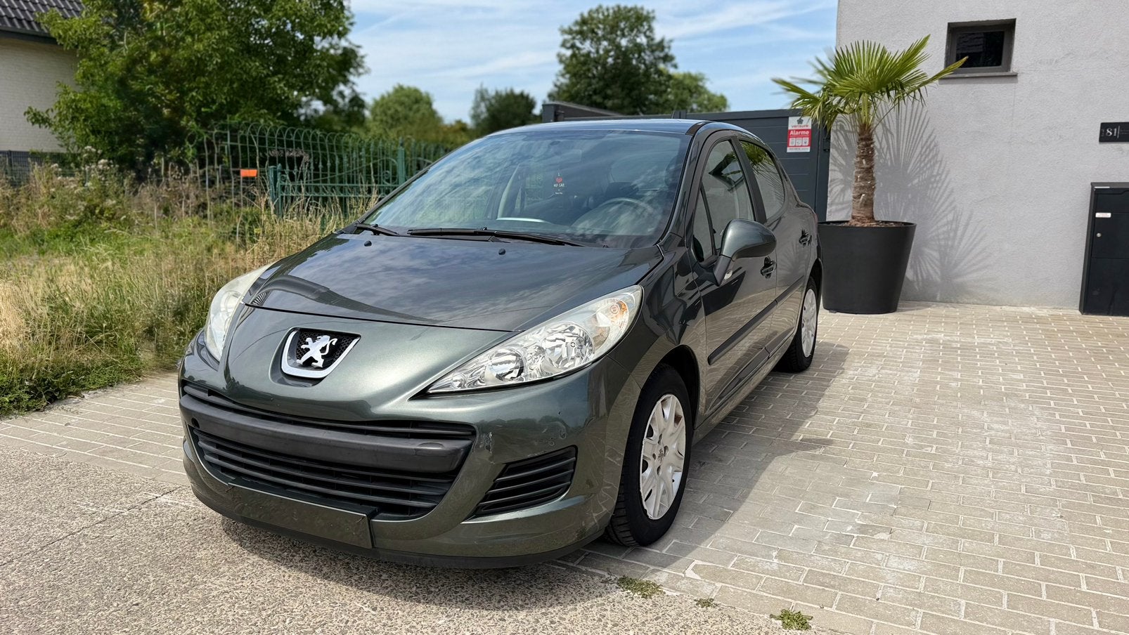 PEUGEOT 207 34.000KM !! 1ER PROPRIETAIRE 1.4 ESSENCE, Stof, Bedrijf, ABS, 5 deurs